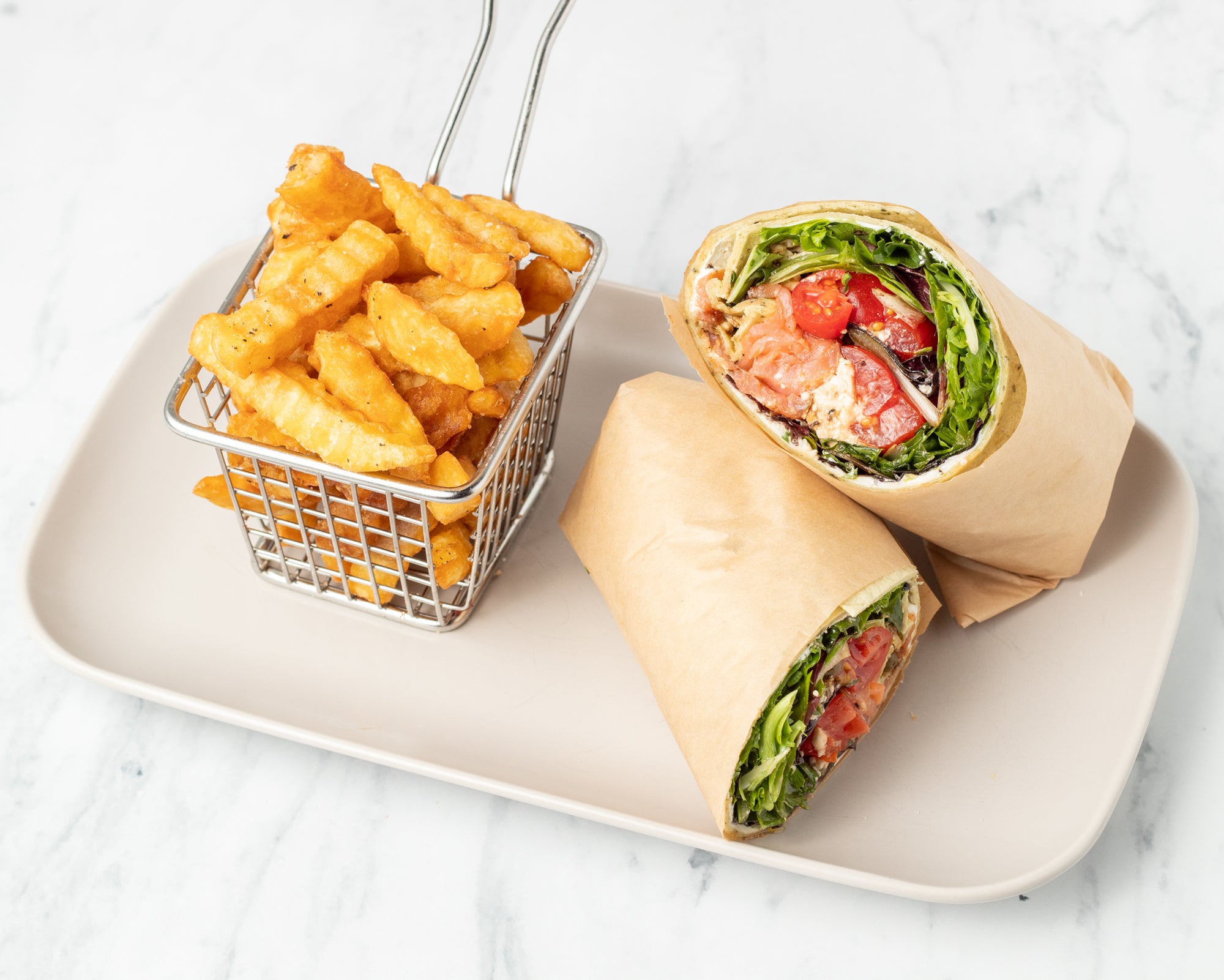 Smoked Salmon Wrap