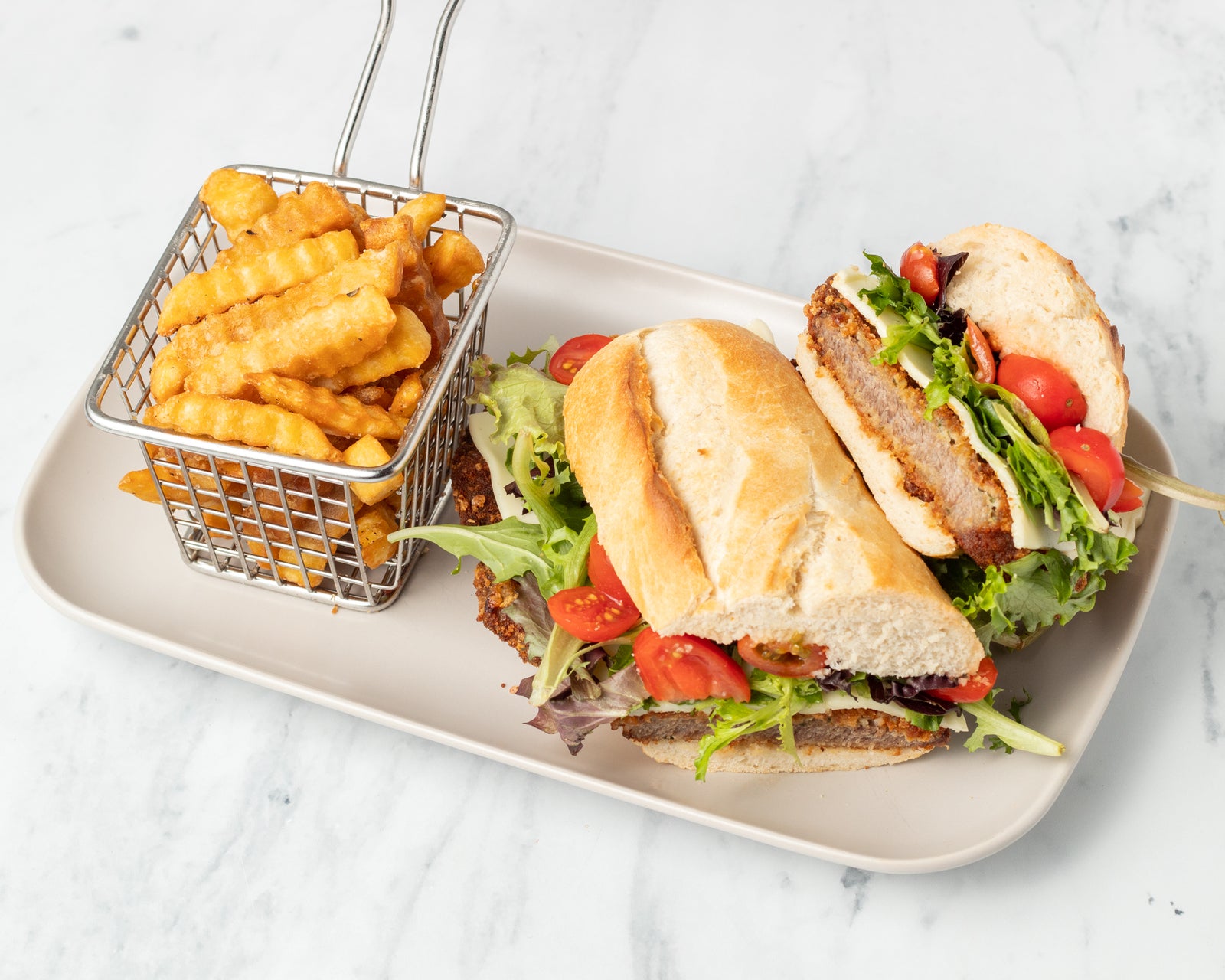 Argentinian Milanesa Sandwich (Beef or Chicken)