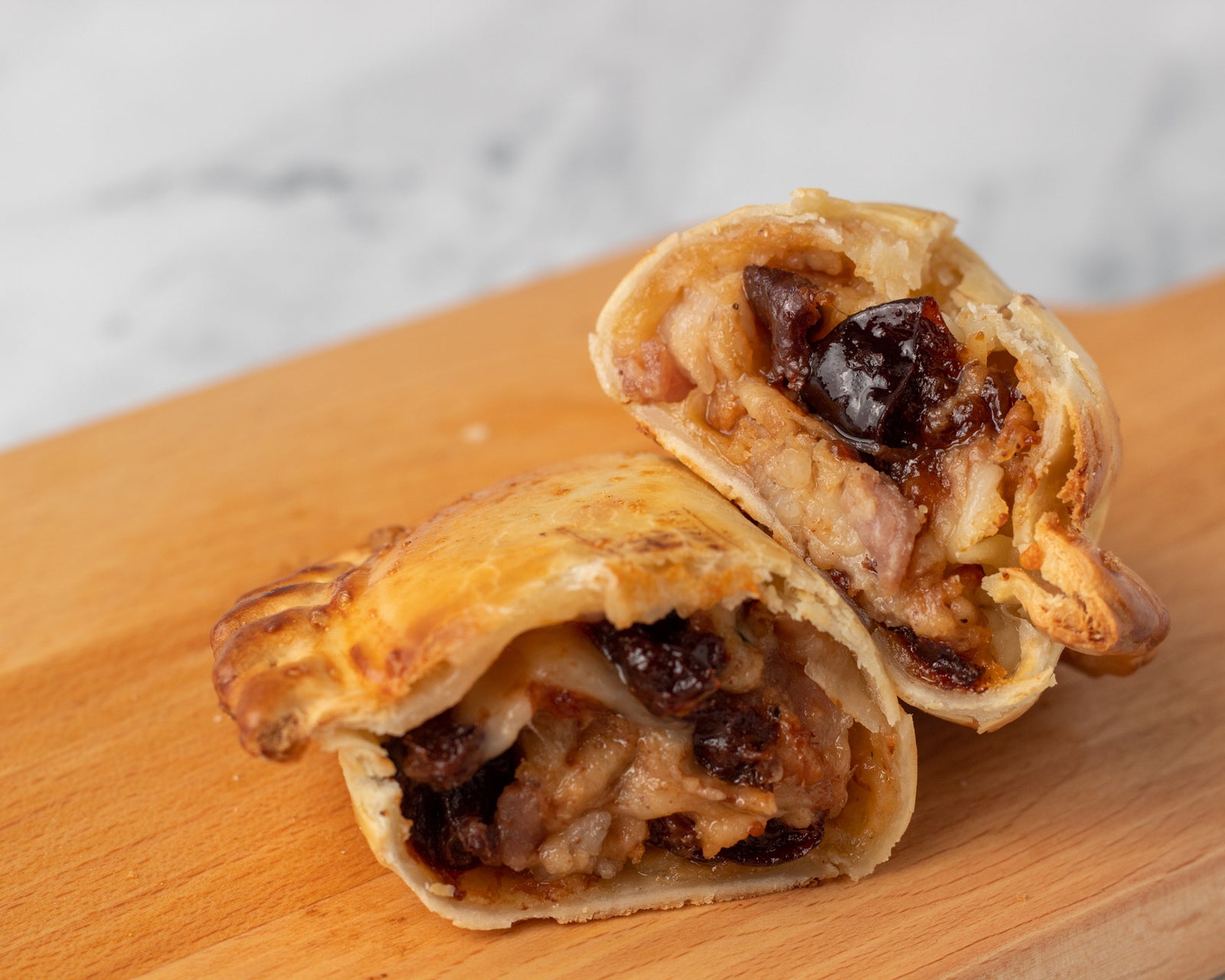 Bacon, Plum & Mozzarella Empanada (Recommended)